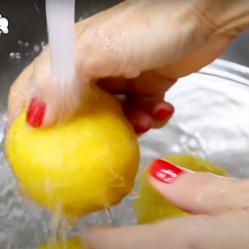 oplachování citronů